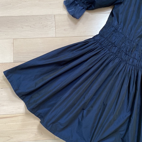 Carlucci kids girls puff sleeve ruffle trim party dress - Picture 2 of 14